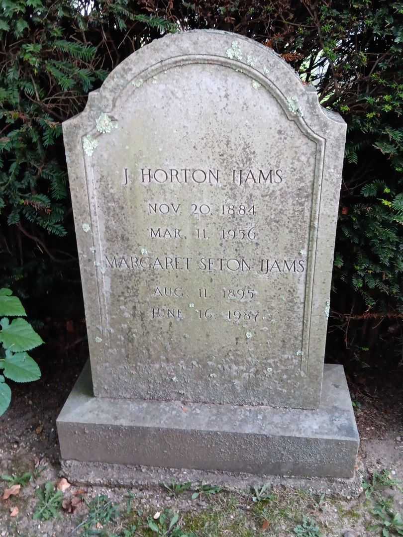 Margaret Seton Ijams's grave. Photo 2
