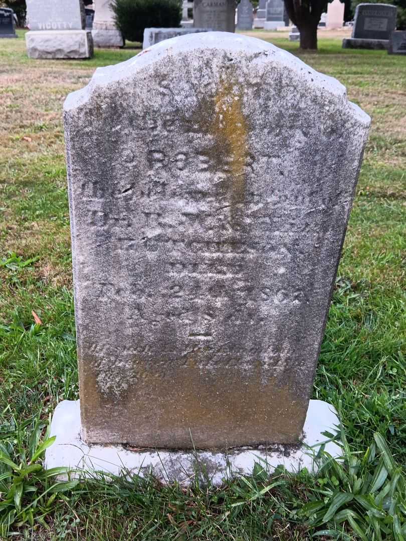 Robert Hutcheson's grave. Photo 3