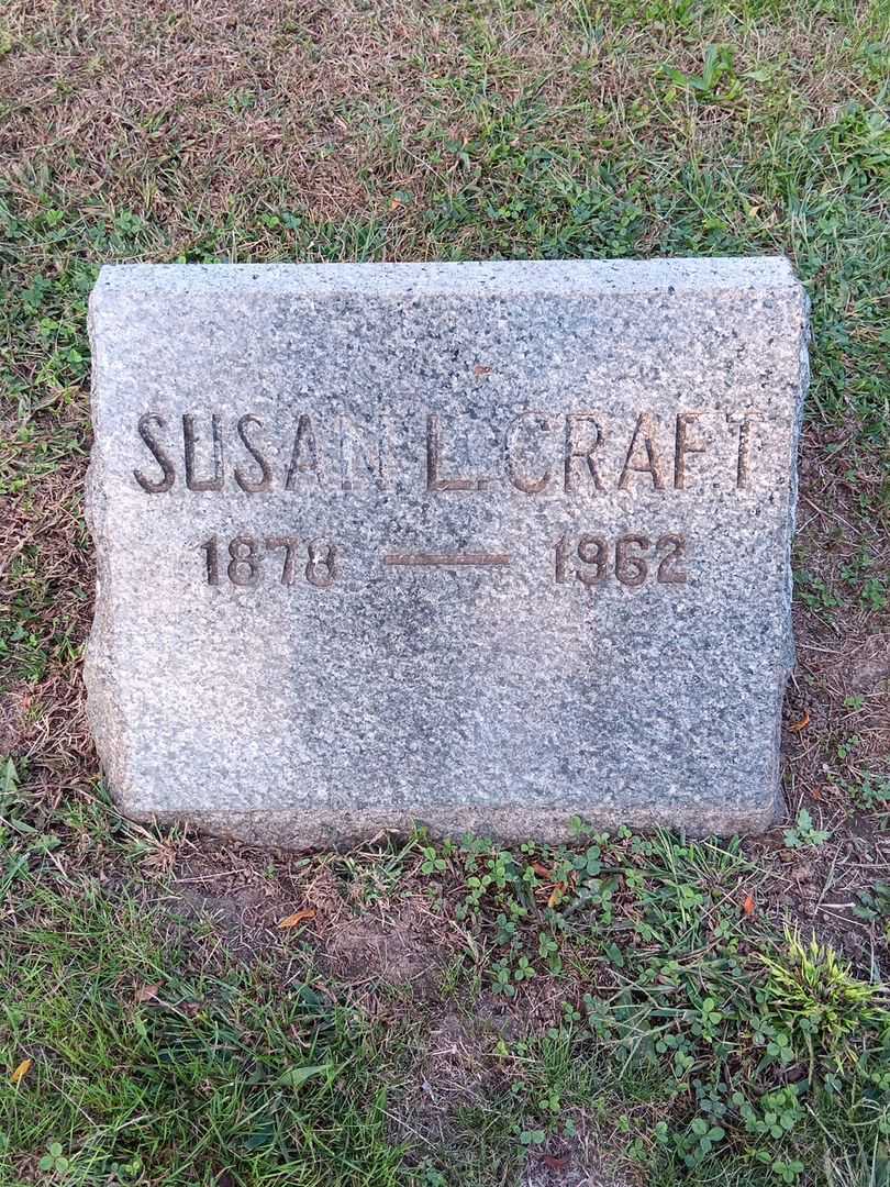 Susan L. Craft's grave. Photo 2