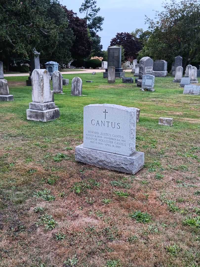 Howard Justus Cantus's grave. Photo 1