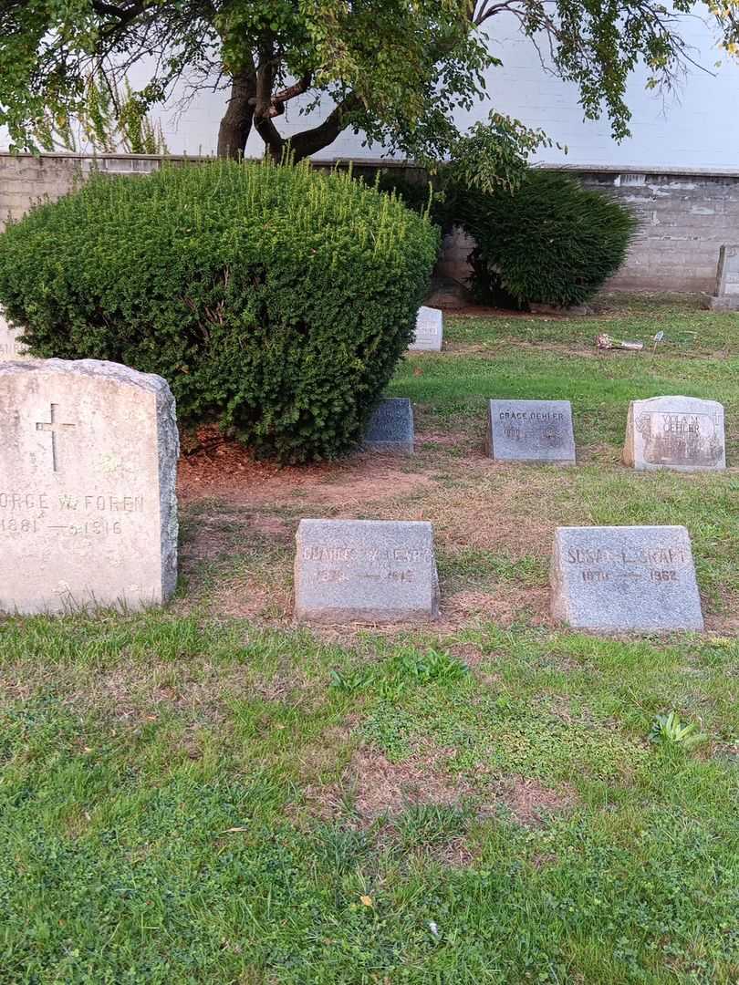Charles W. Lewry's grave. Photo 1