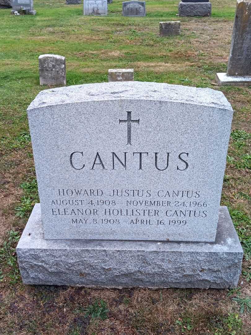 Howard Justus Cantus's grave. Photo 2