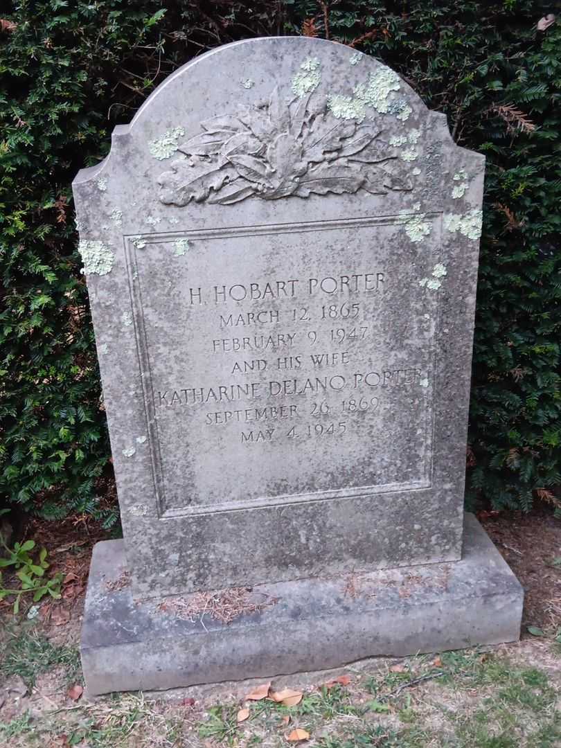 Henry Hobart Porter's grave. Photo 2