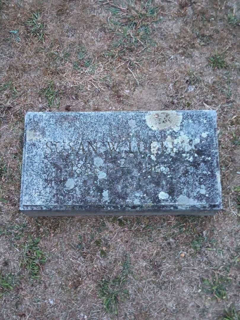 Susan W. Locklin's grave. Photo 3