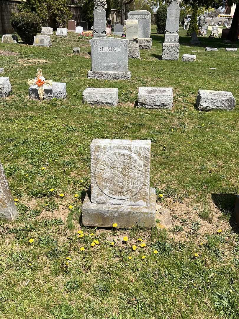 Eliza W. Youngs's grave. Photo 1