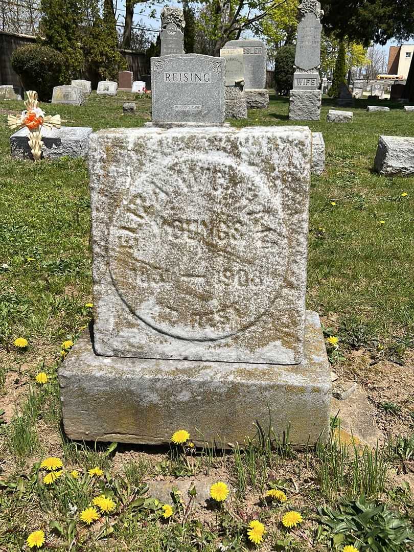 Eliza W. Youngs's grave. Photo 2
