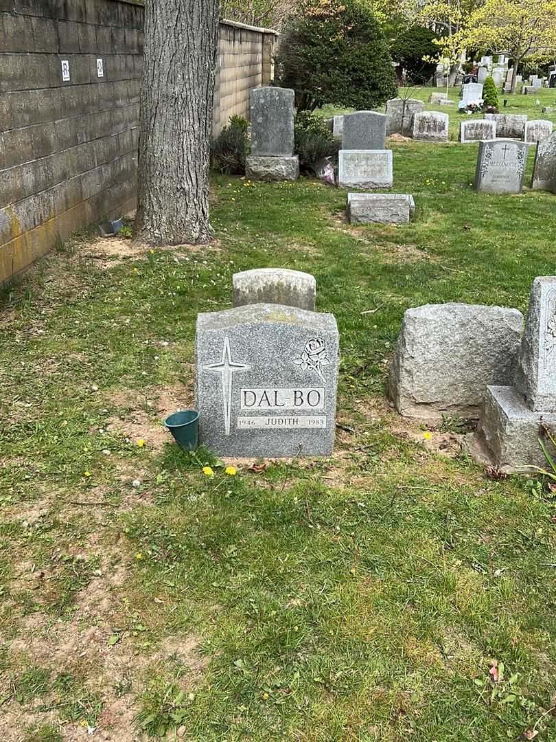 Judith Dal-Bo's grave. Photo 1