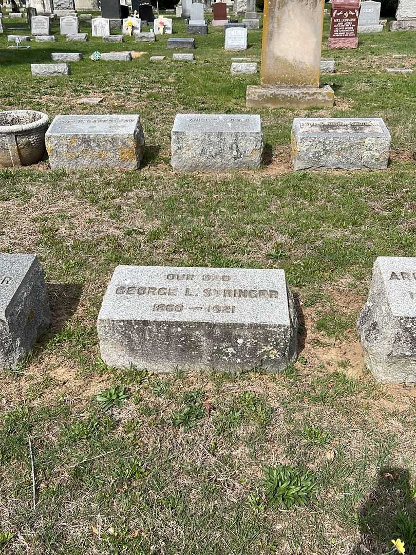 George L. Stringer's grave. Photo 2