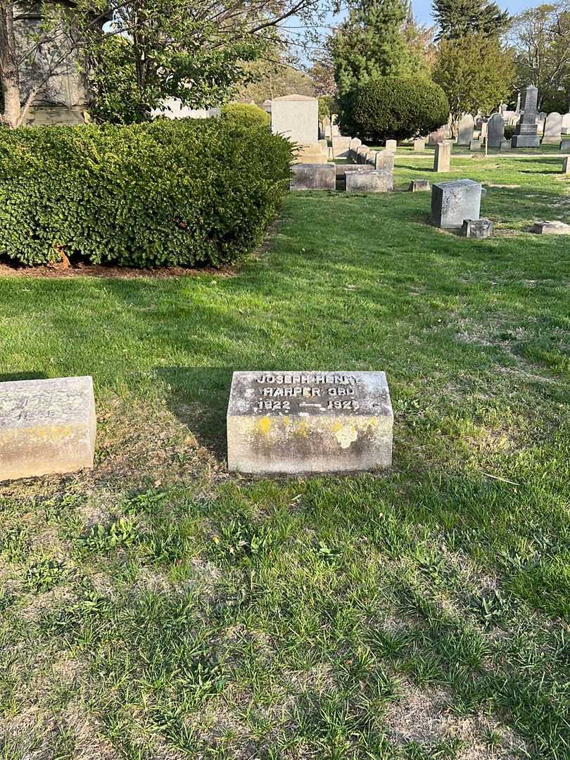 Joseph Henry Harper Third's grave. Photo 2
