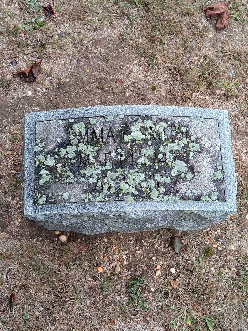 Emma Jane Smith's grave. Photo 2