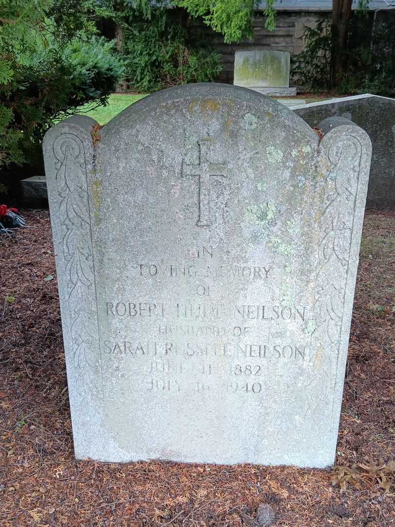 Robert Hude Neilson's grave. Photo 2