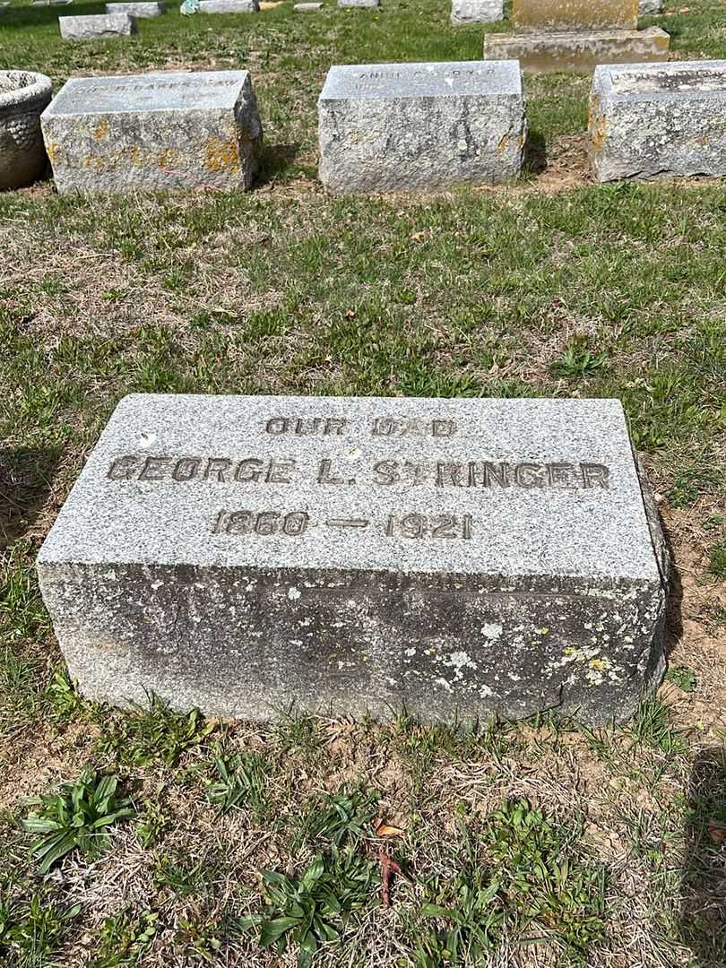 George L. Stringer's grave. Photo 3