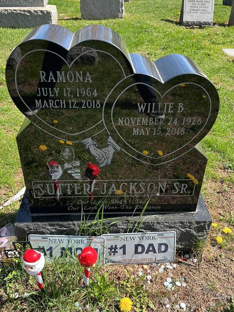 Willie B. Jackson Senior's grave. Photo 2