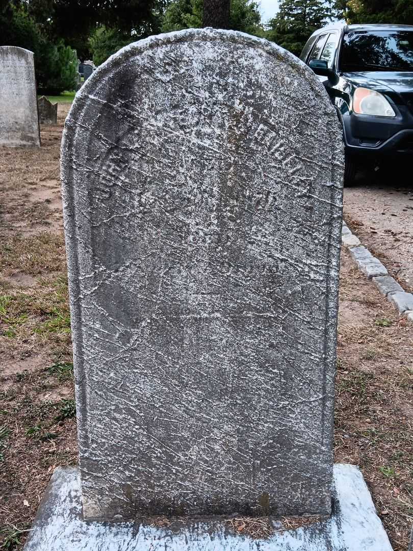 John Van Vechten Baiseley's grave. Photo 2
