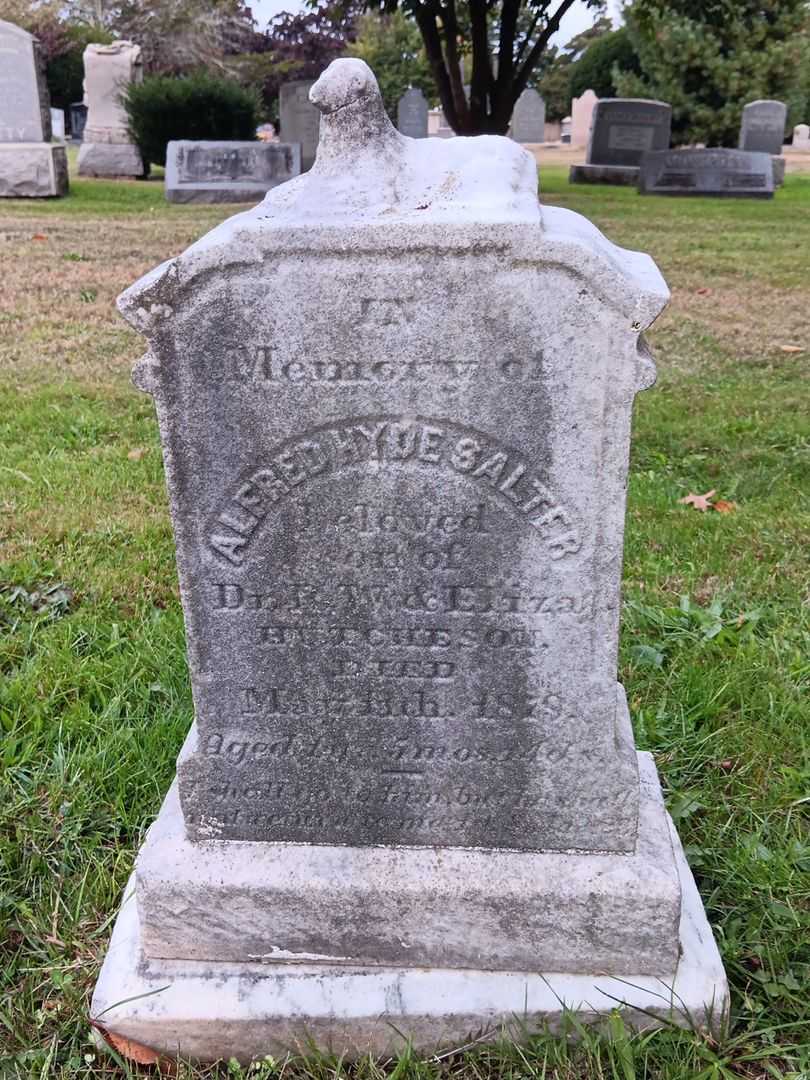 Alfred Hyde Salter Hutcheson's grave. Photo 3