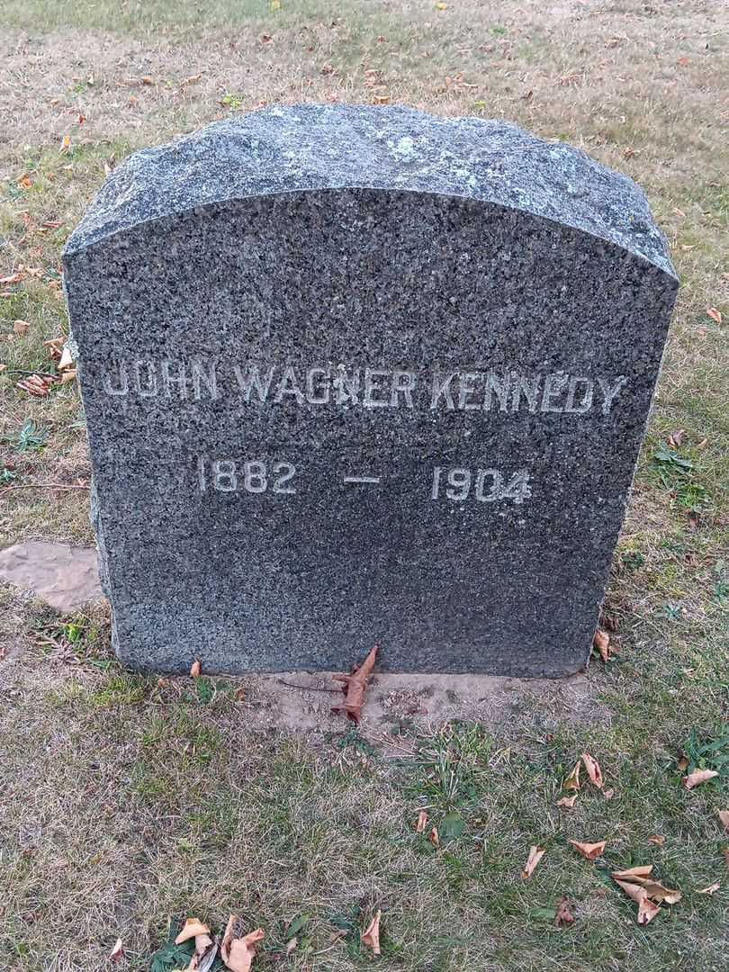 John Wagner Kennedy's grave. Photo 2