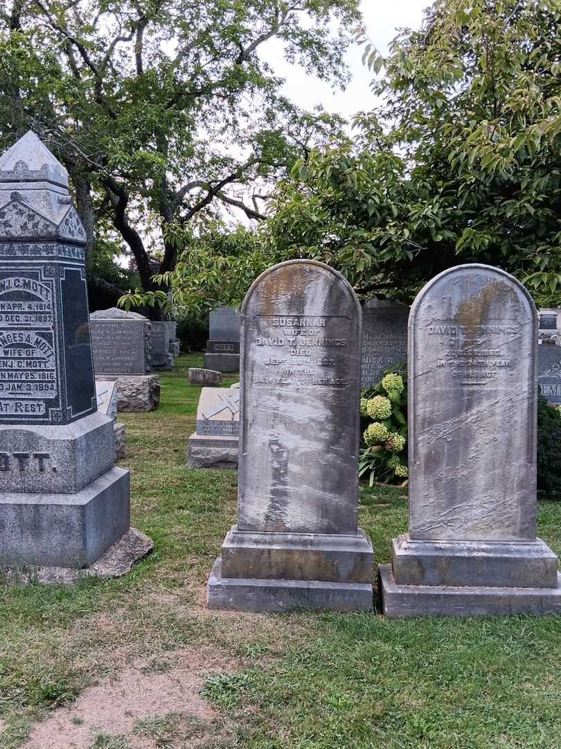 Susannah Jennings's grave. Photo 1