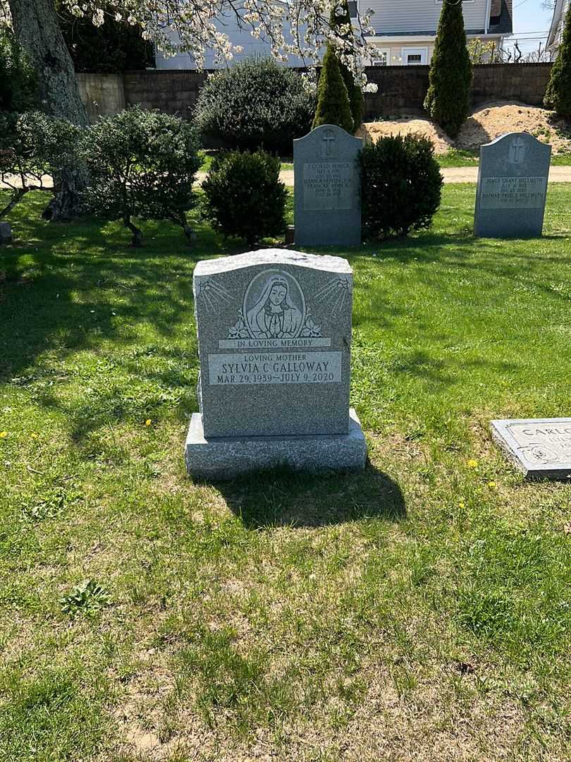 Sylvia C. Galloway's grave. Photo 1