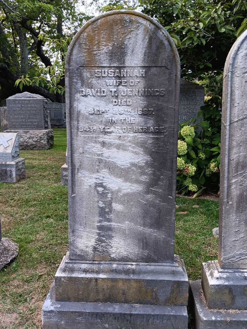 Susannah Jennings's grave. Photo 2