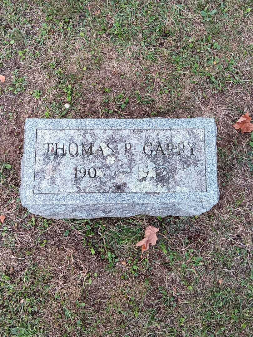 Thomas P. Garry's grave. Photo 3