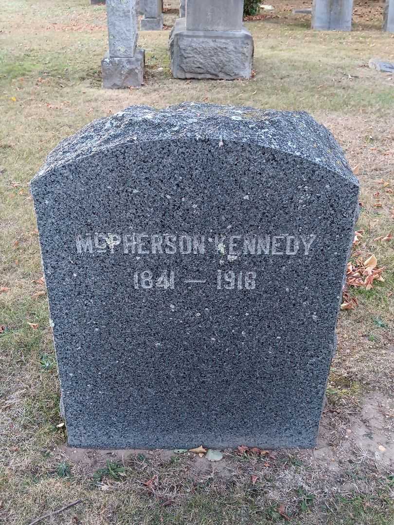 McPherson Kennedy's grave. Photo 2