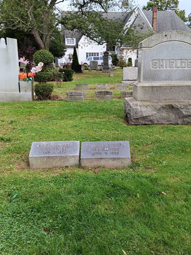 F. Marion Cornell's grave. Photo 3