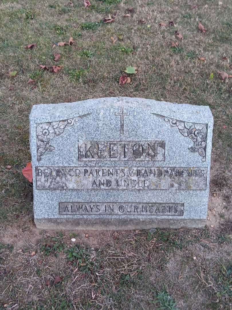 Harry Keeton's grave