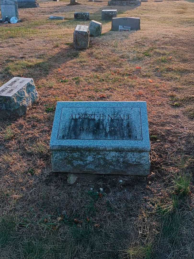 Albert H. Neale's grave. Photo 2