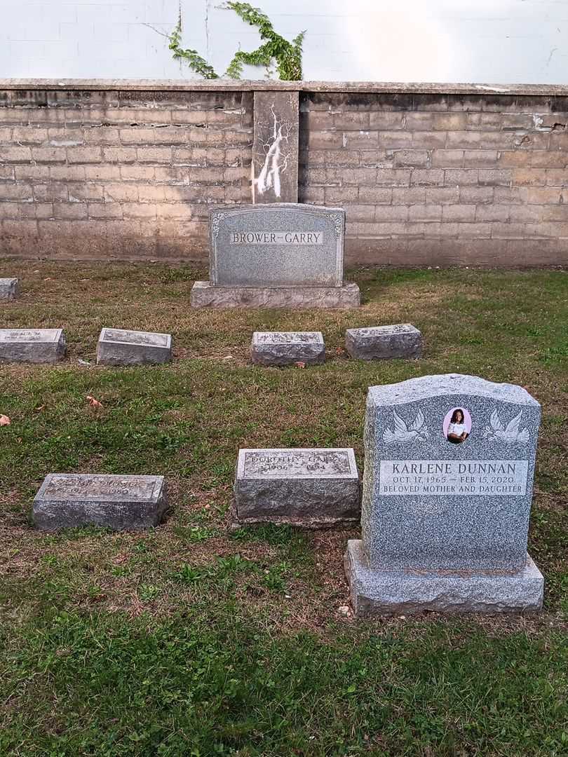 Dorothy Garry's grave. Photo 2
