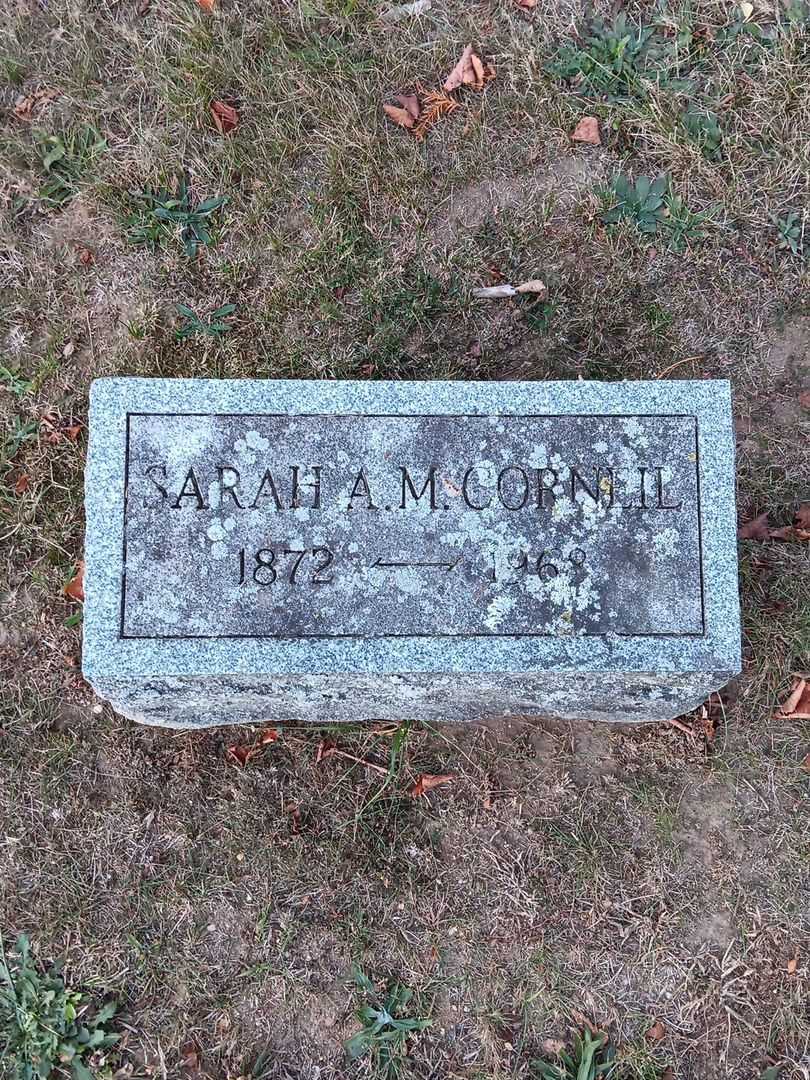 Sarah A. Mott Corneil's grave. Photo 3