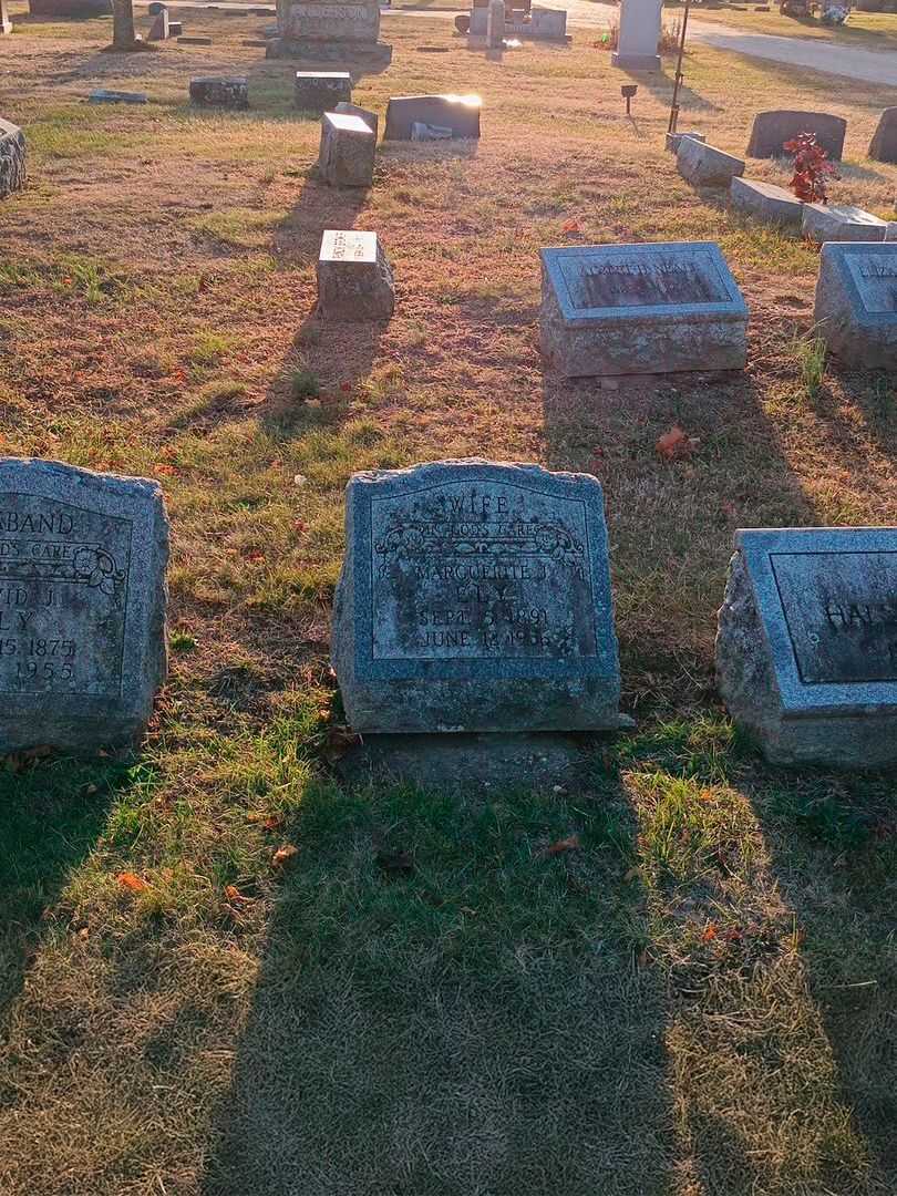 Marguerite J. Ely's grave. Photo 2