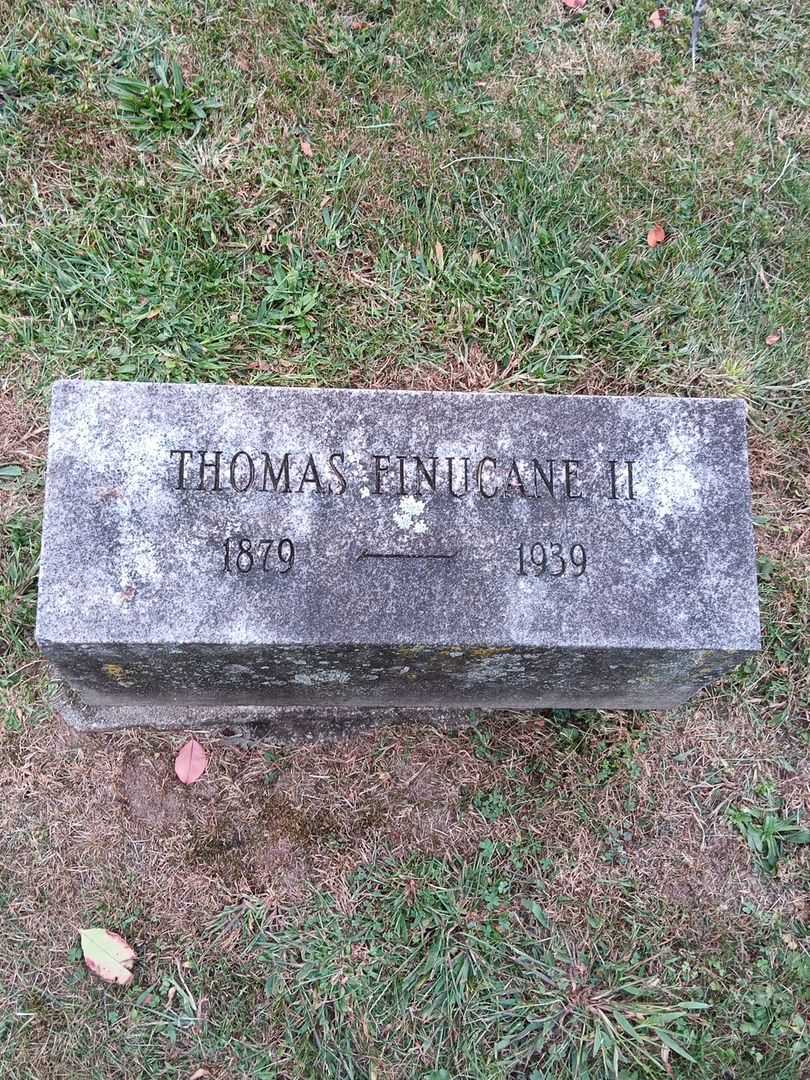 Thomas Finucan Second's grave. Photo 2
