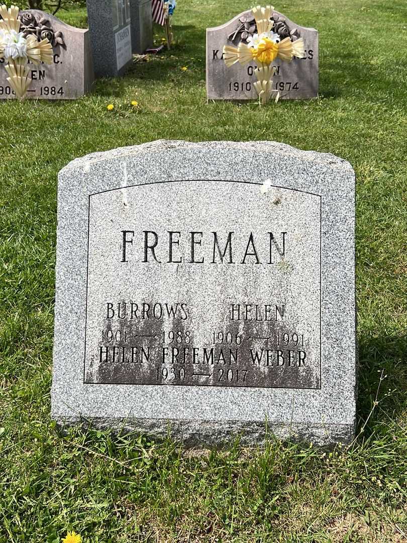 Helen Jackson Freeman's grave. Photo 2