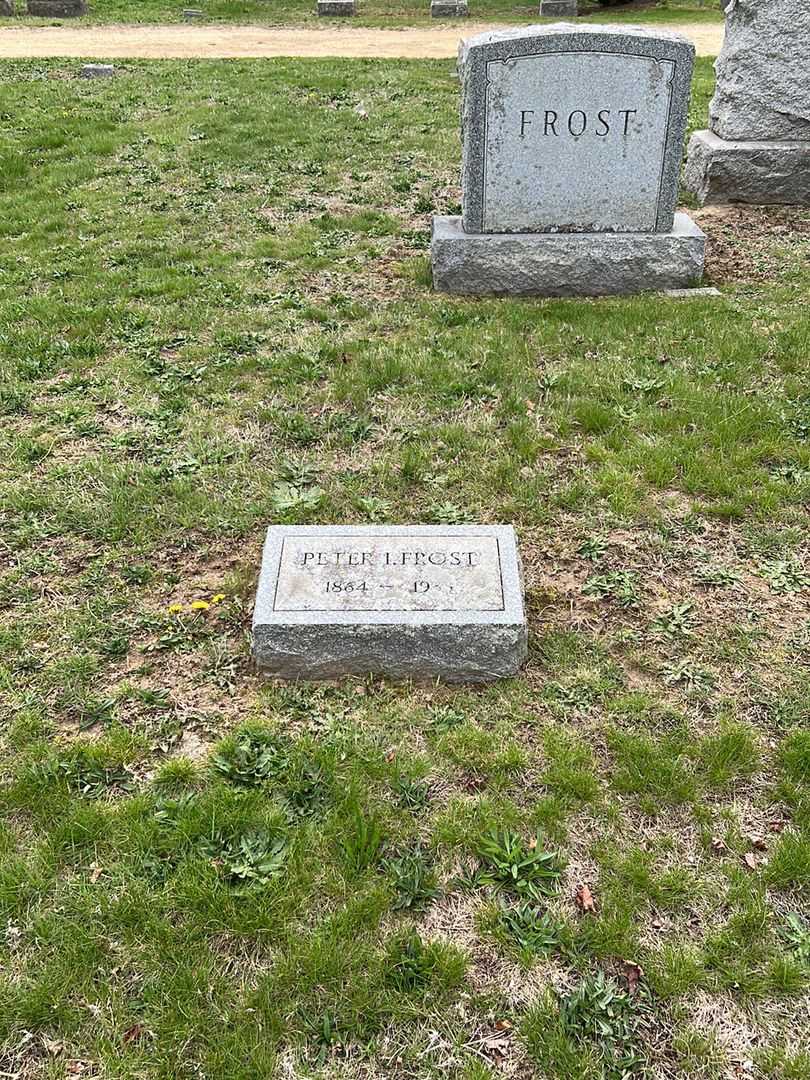 Peter I. Frost's grave. Photo 2