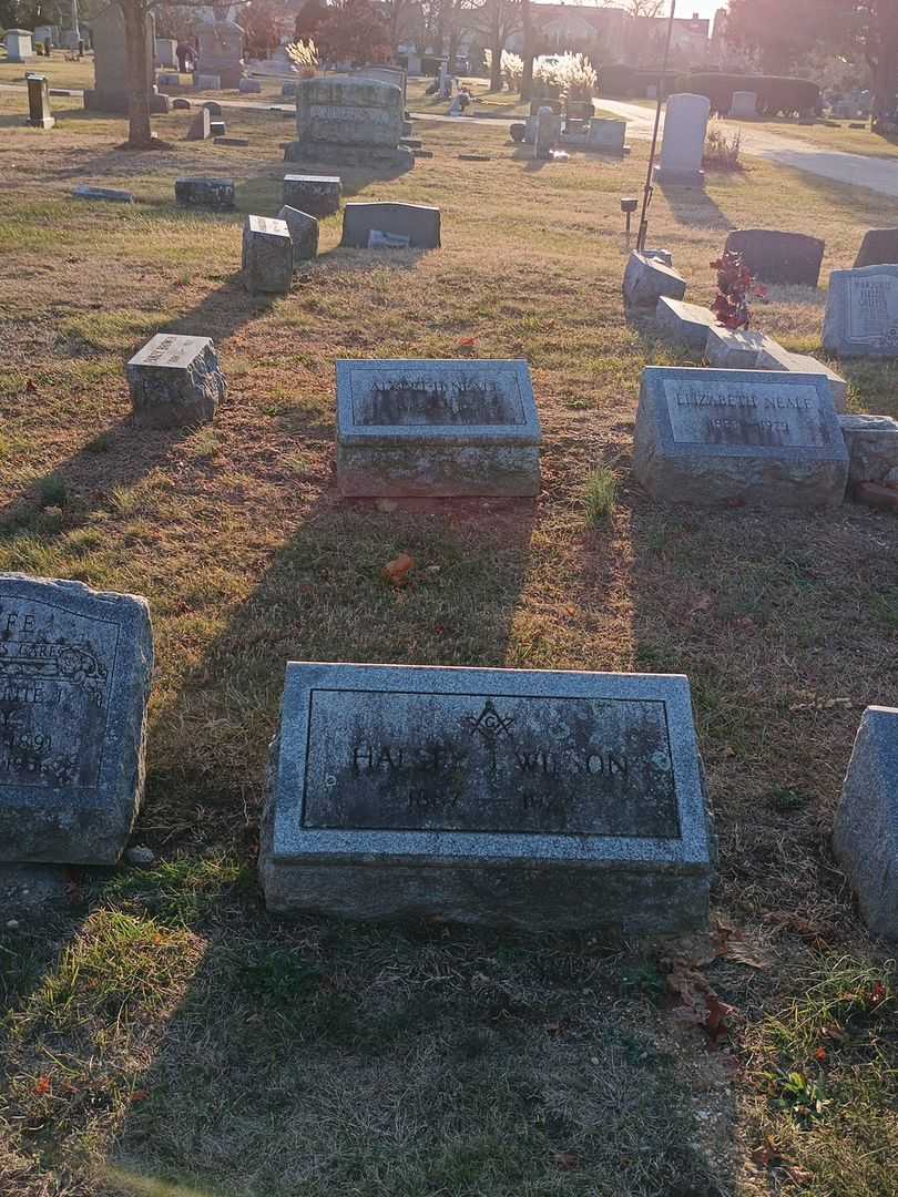 Halsey J. Wilson's grave. Photo 2