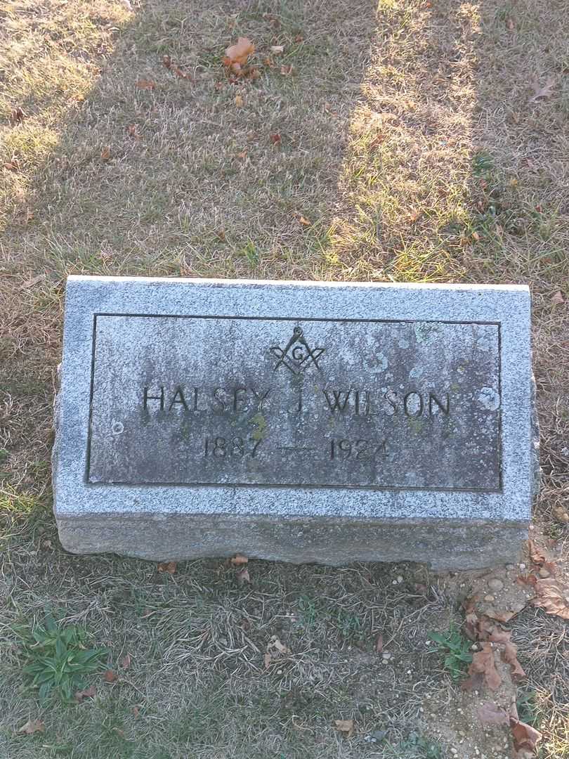 James A. Van Nostrand's grave. Photo 1