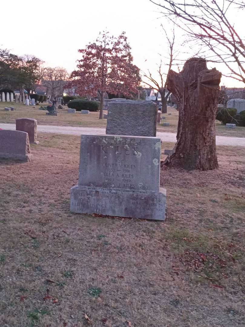 Hanna S. KIles's grave. Photo 1