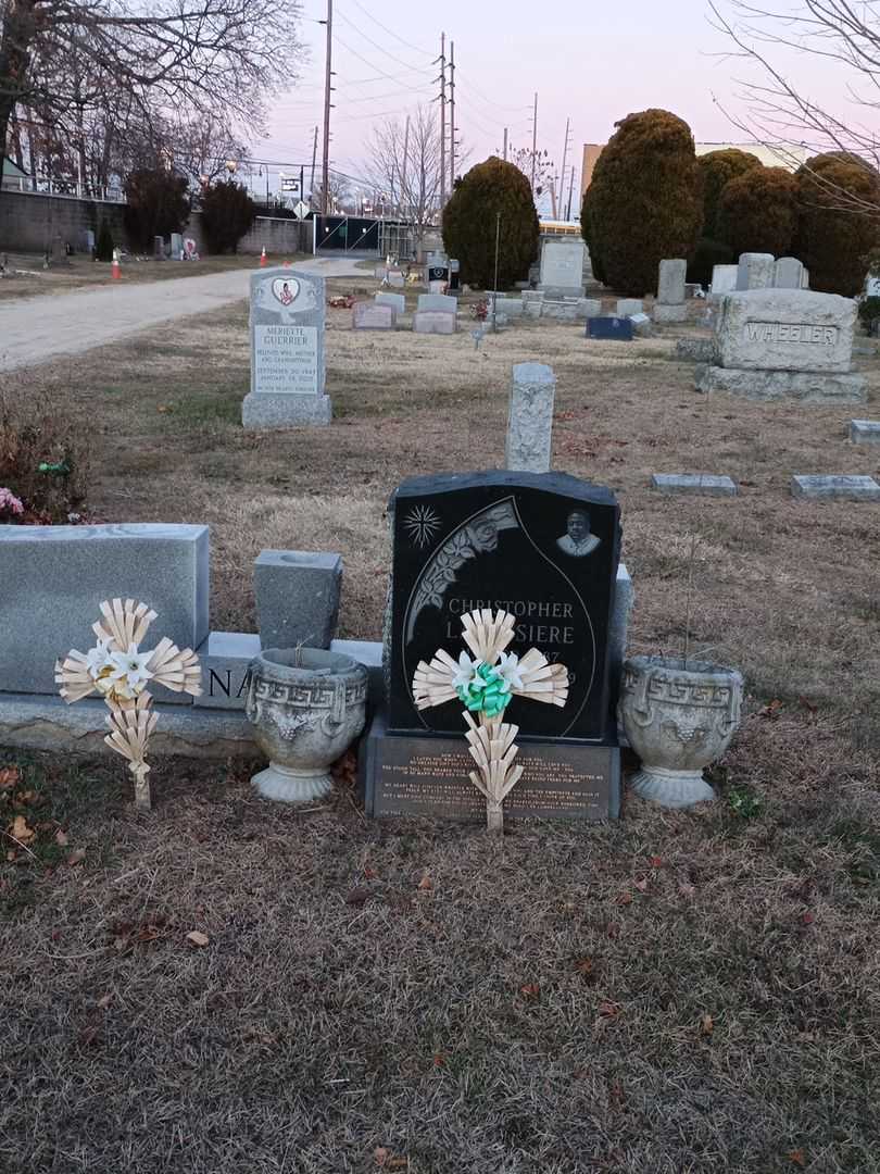 Christopher Labossiere's grave. Photo 1