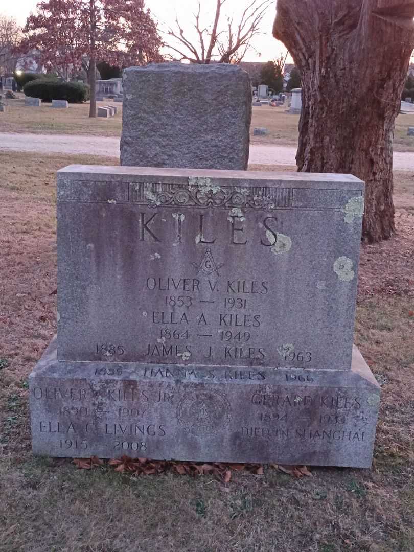 Hanna S. KIles's grave. Photo 2