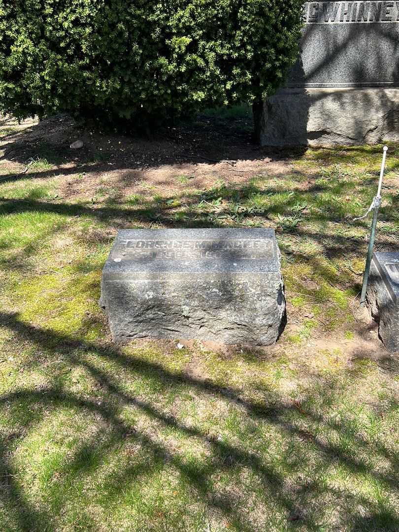 Florence M. Mackey's grave. Photo 2