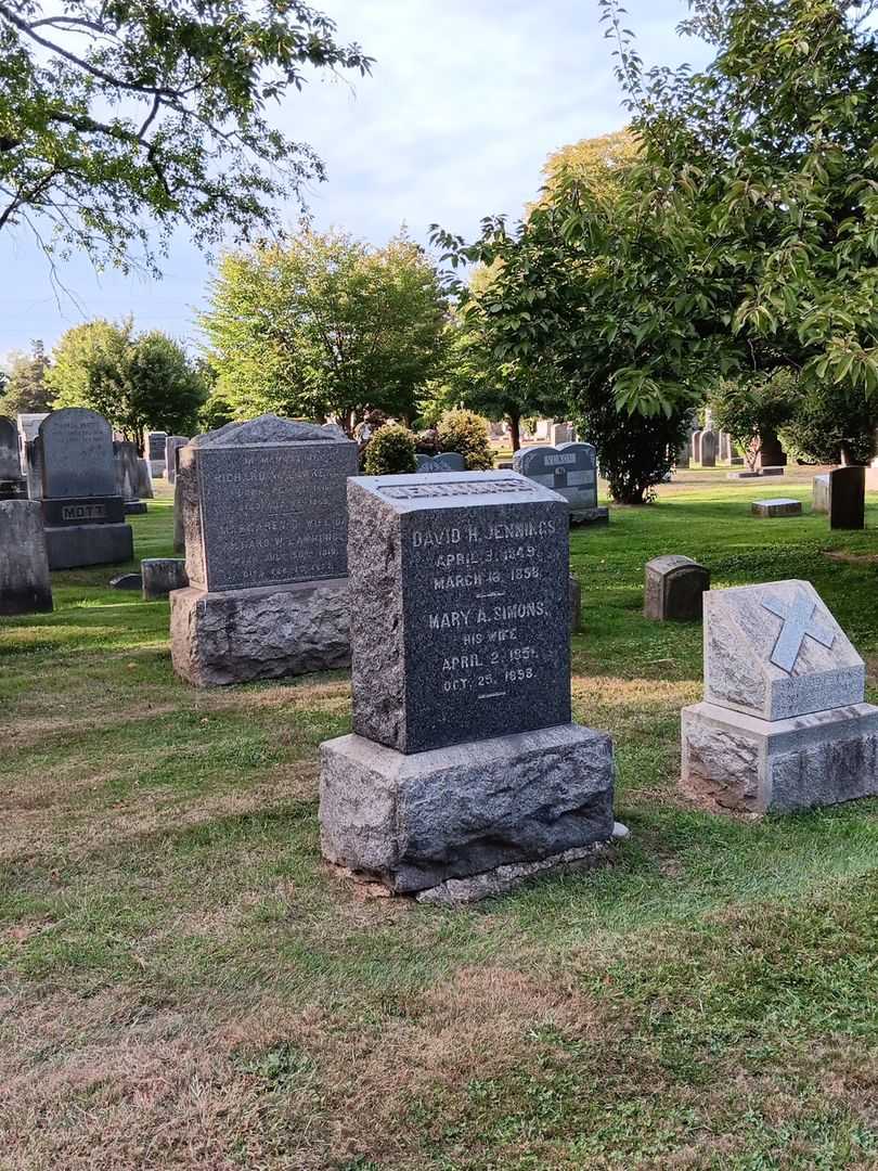 David H. Jennings's grave. Photo 1