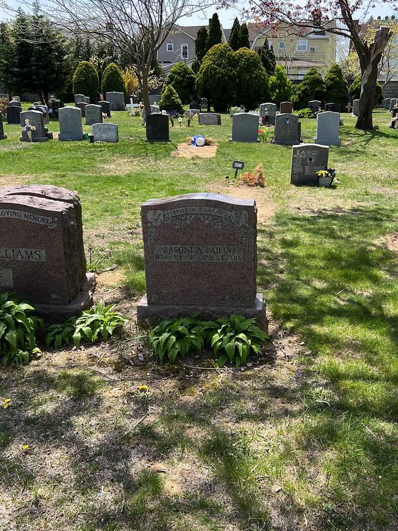 Raront A. Bailey's grave. Photo 1