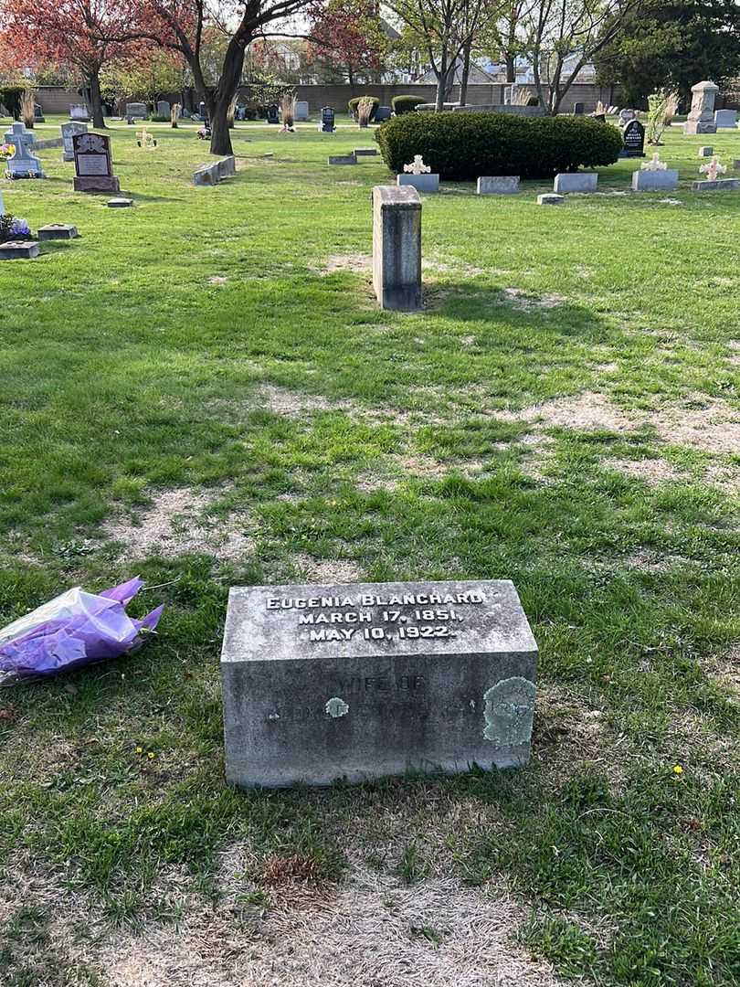Eugenia Isabelle Blanchard Rand's grave. Photo 2
