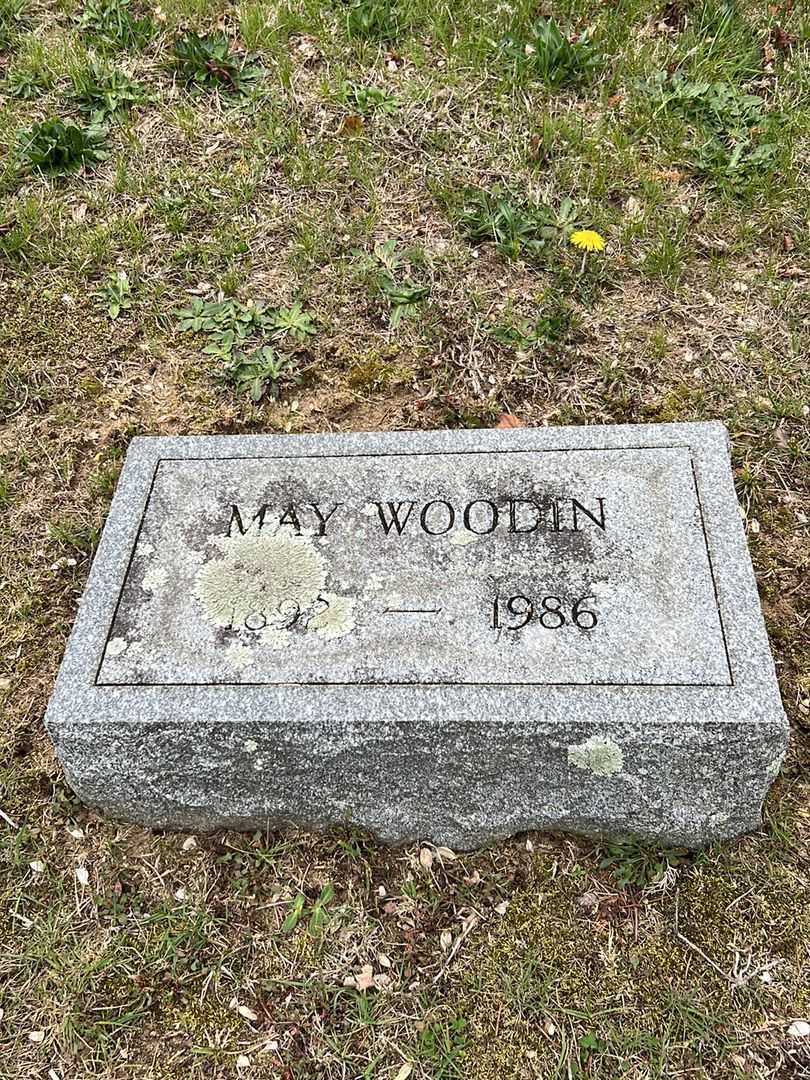 May C. Robinson Woodin's grave. Photo 3