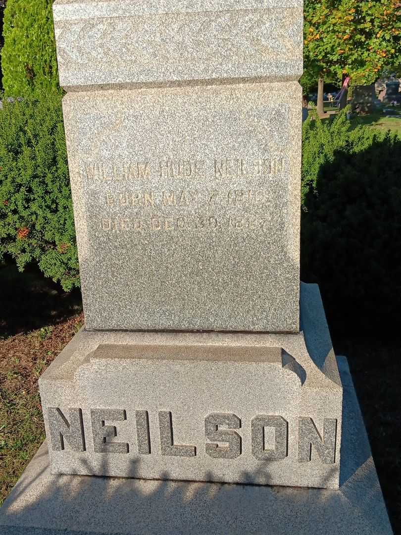 William Hude Neilson's grave. Photo 3