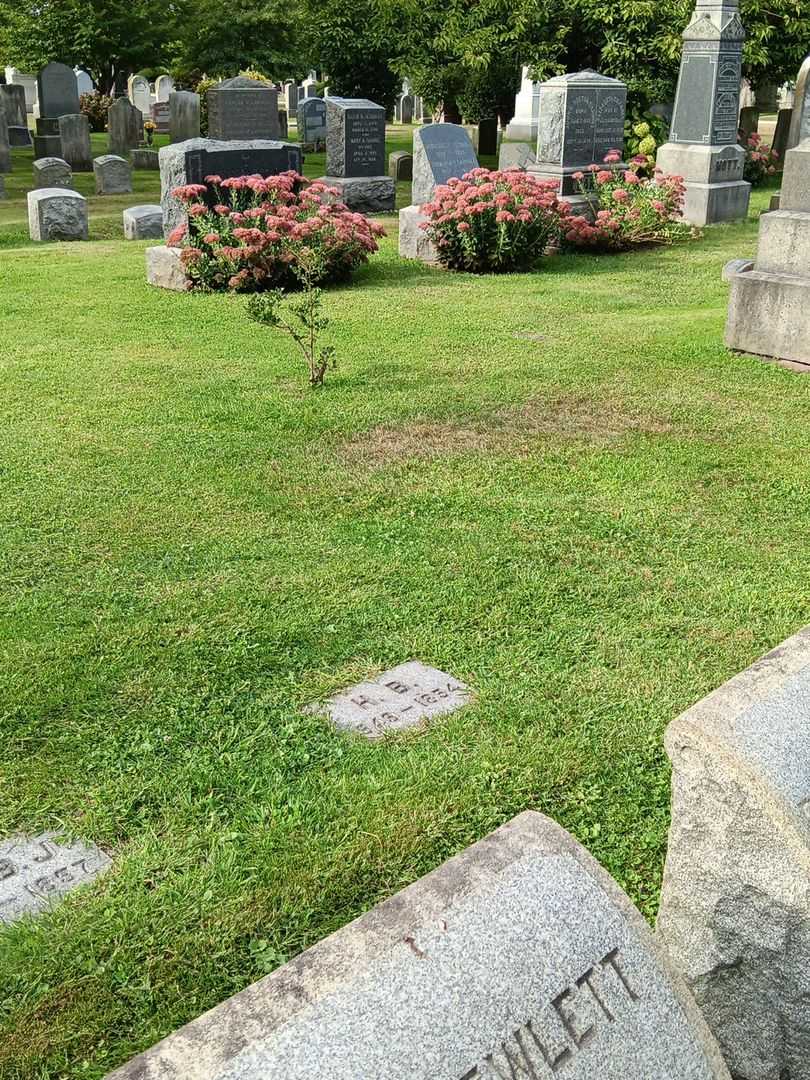 H. B.'s grave. Photo 1
