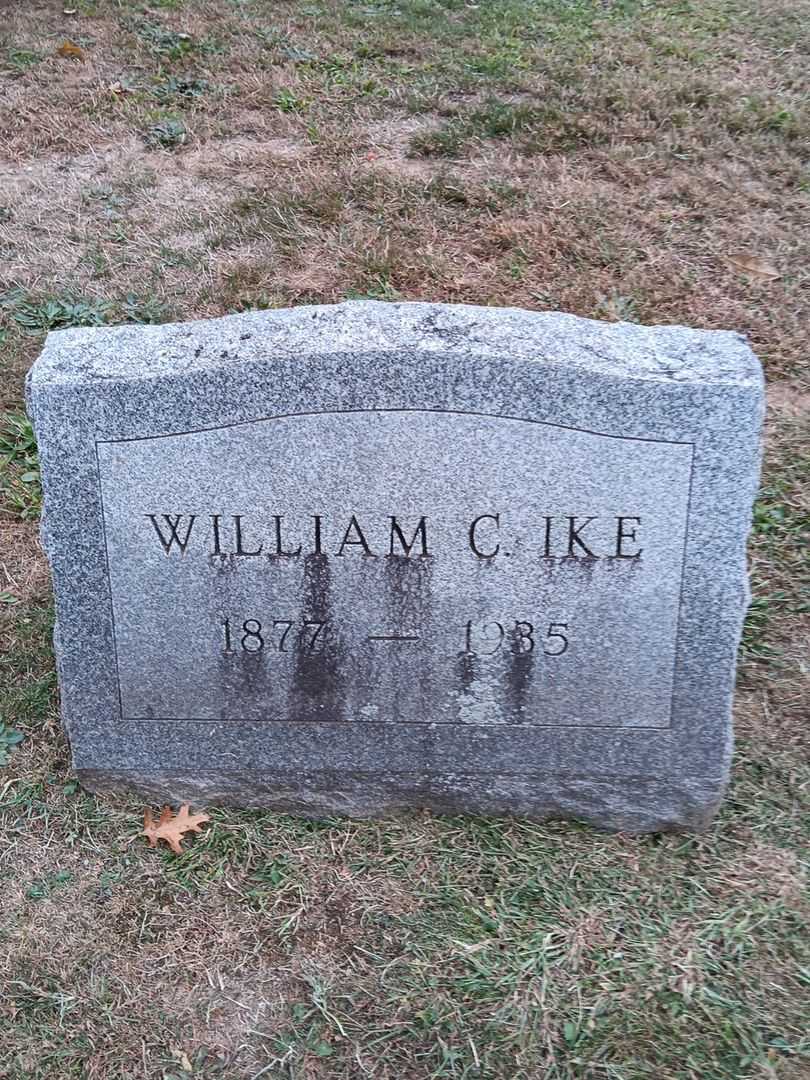William C. Ike's grave. Photo 2