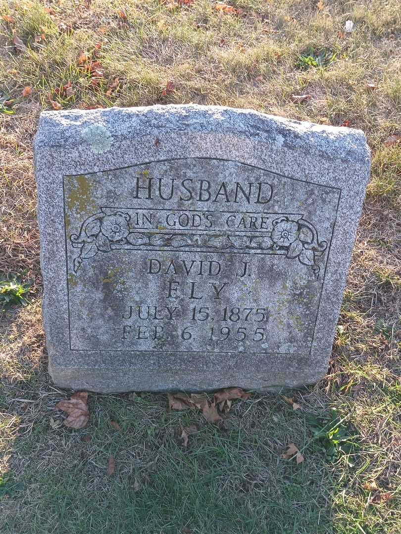 David J. Ely's grave. Photo 2