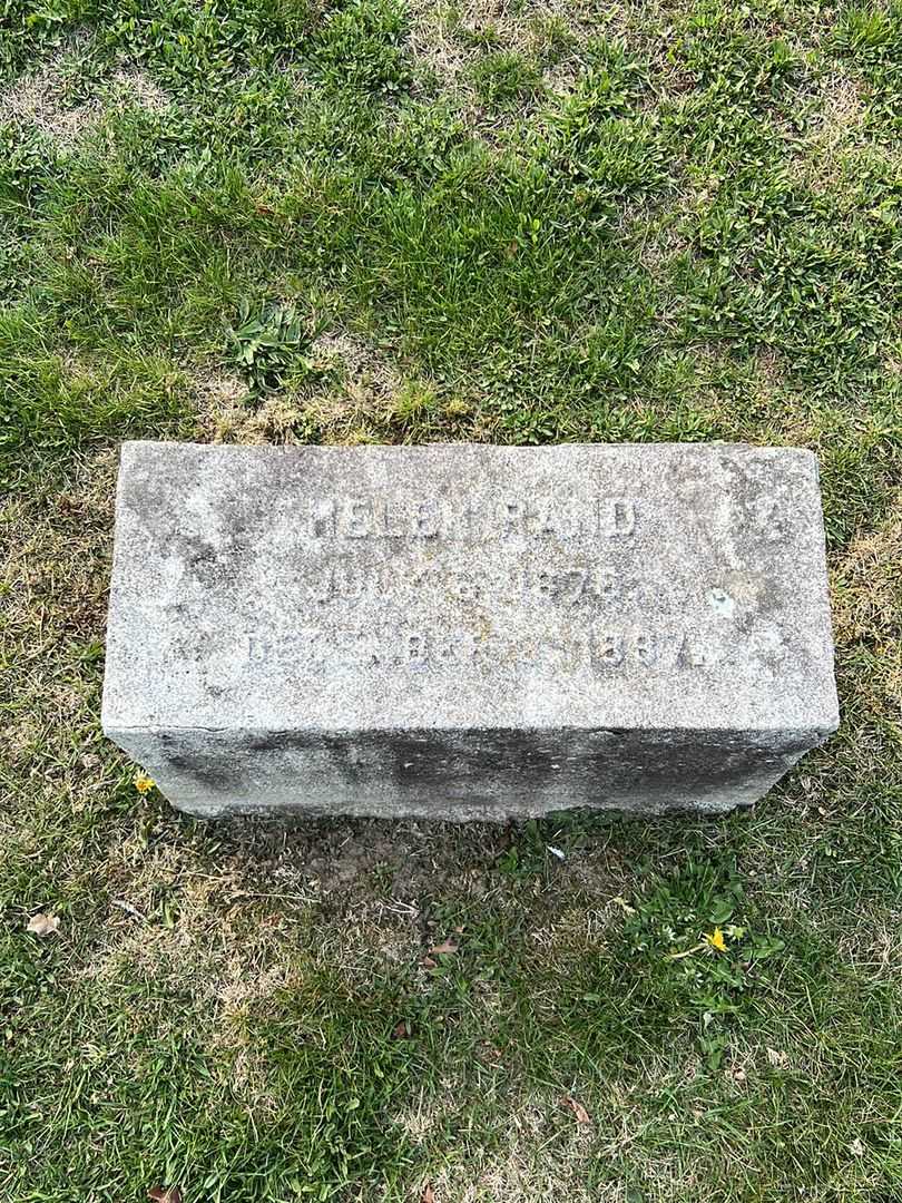 Helen Rand's grave. Photo 3