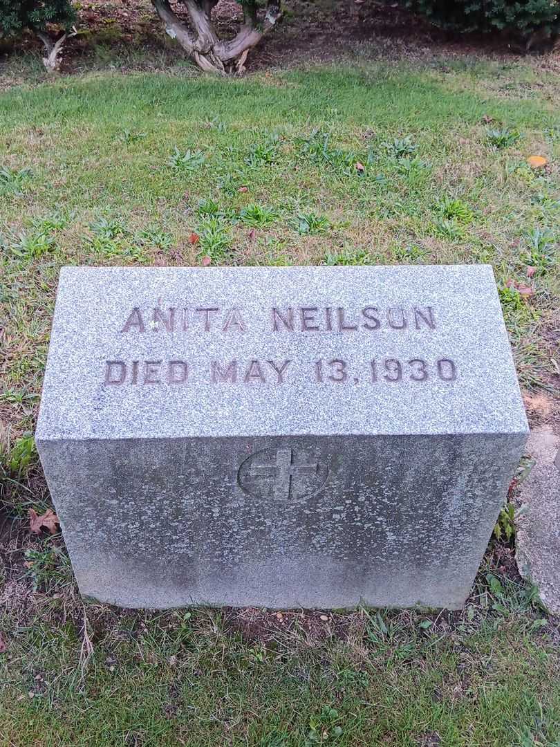 Anita Neilson's grave. Photo 2